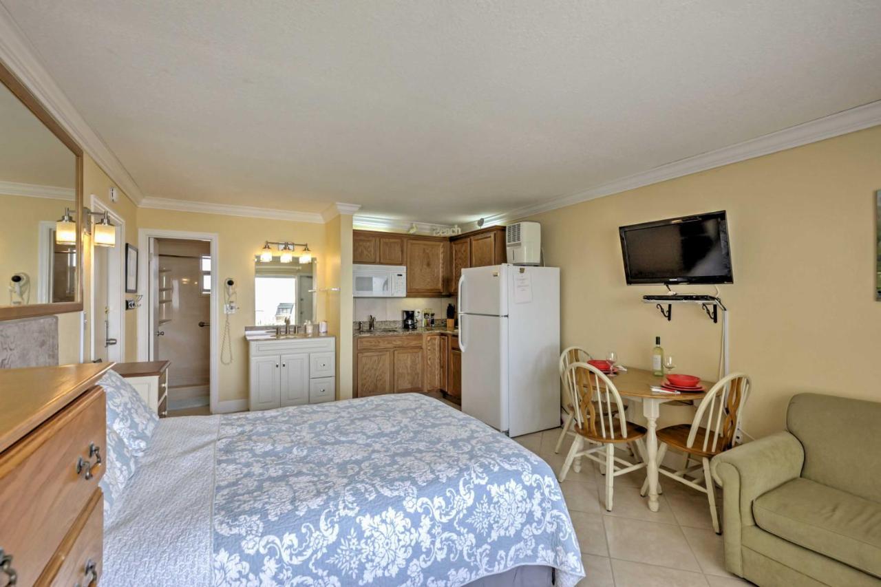 Daytona Beach Studio With Oceanfront Balcony And Pool! Luaran gambar
