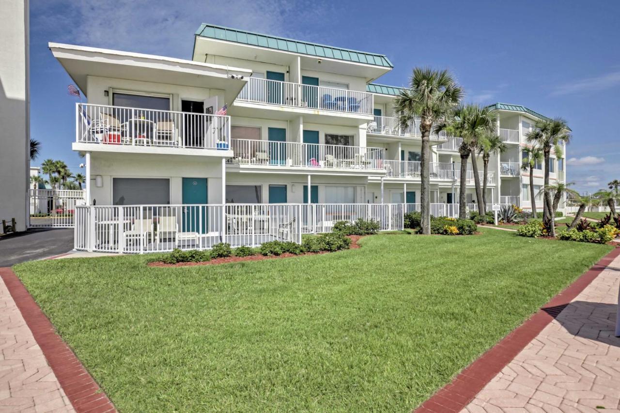 Daytona Beach Studio With Oceanfront Balcony And Pool! Luaran gambar