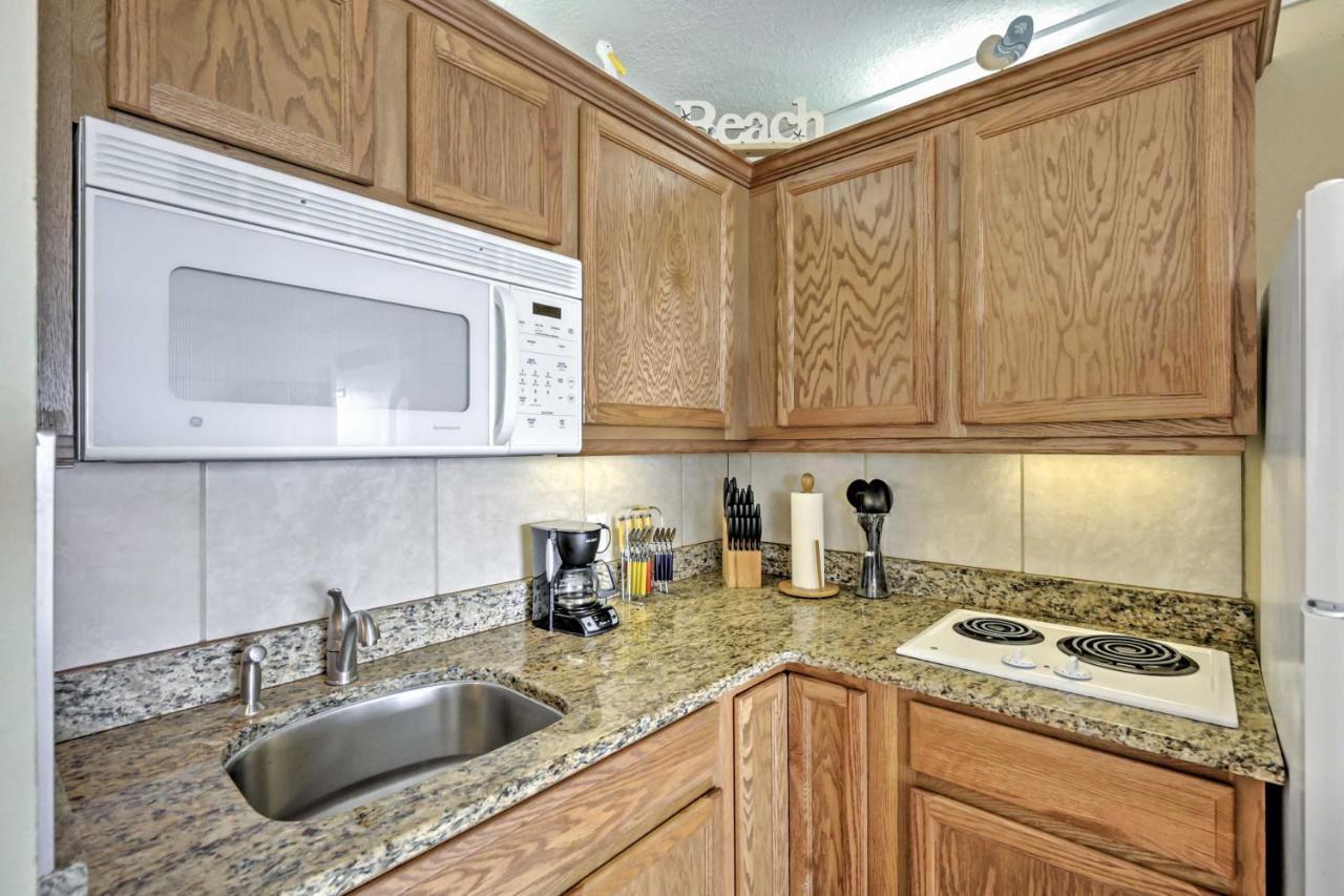 Daytona Beach Studio With Oceanfront Balcony And Pool! Luaran gambar