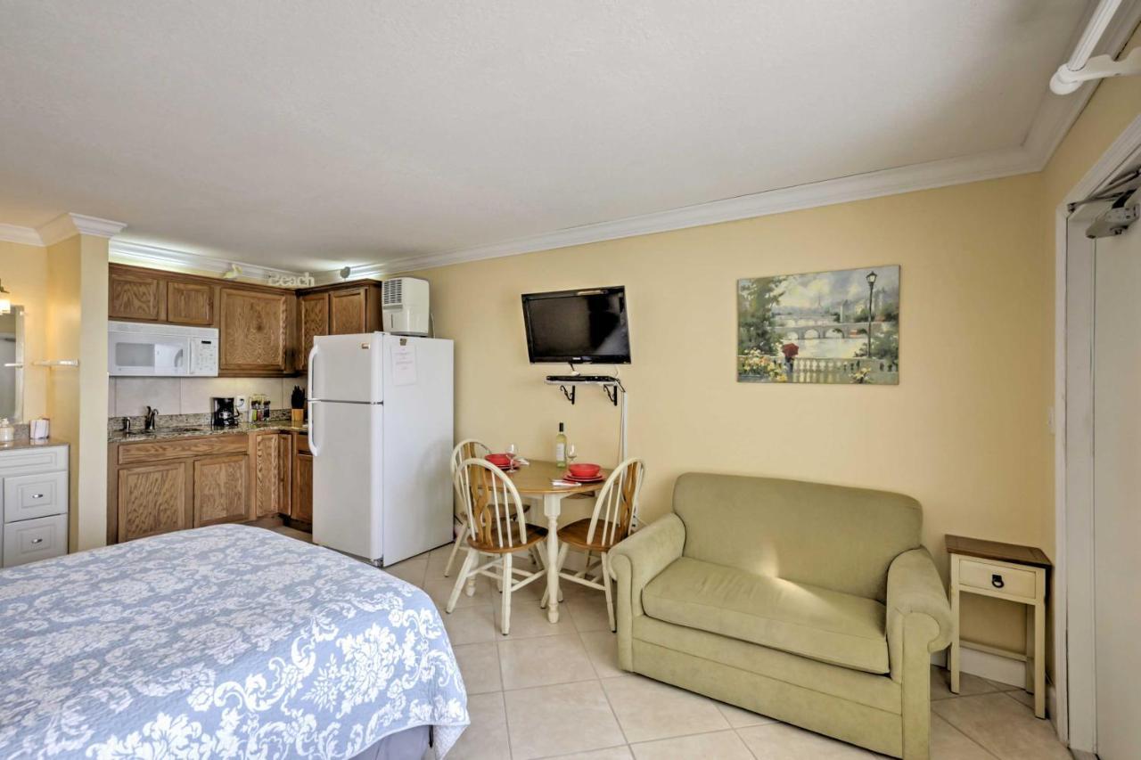 Daytona Beach Studio With Oceanfront Balcony And Pool! Luaran gambar
