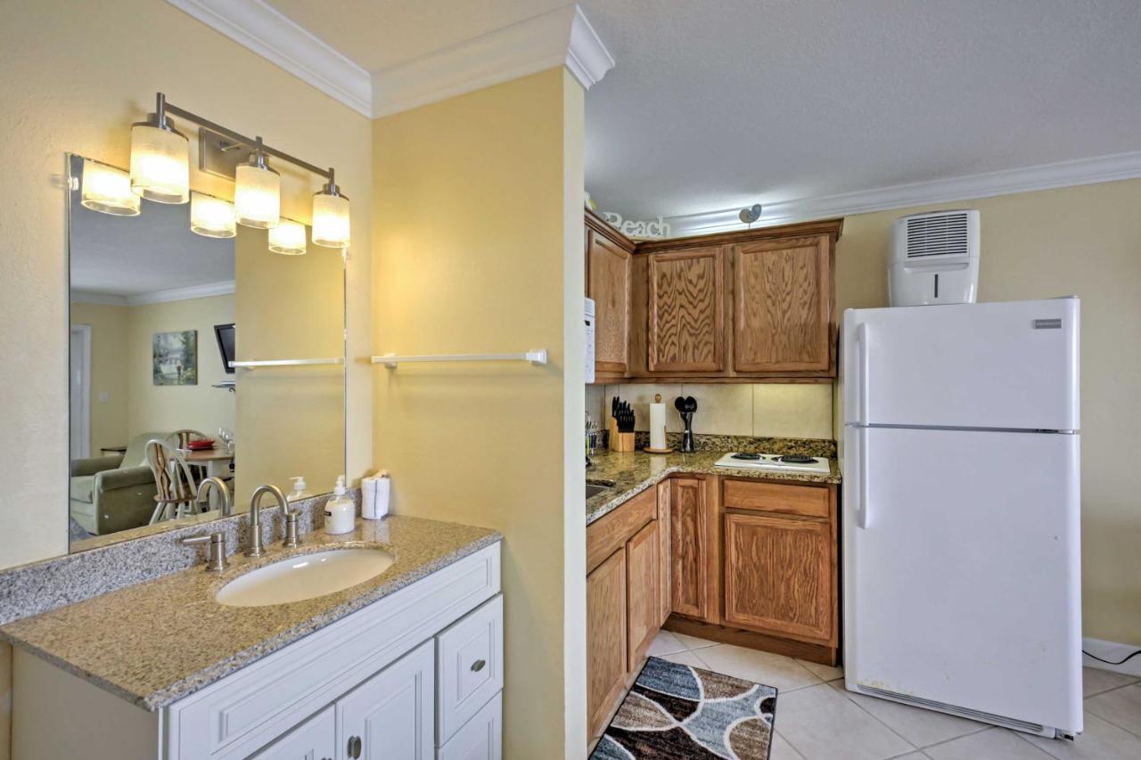 Daytona Beach Studio With Oceanfront Balcony And Pool! Luaran gambar