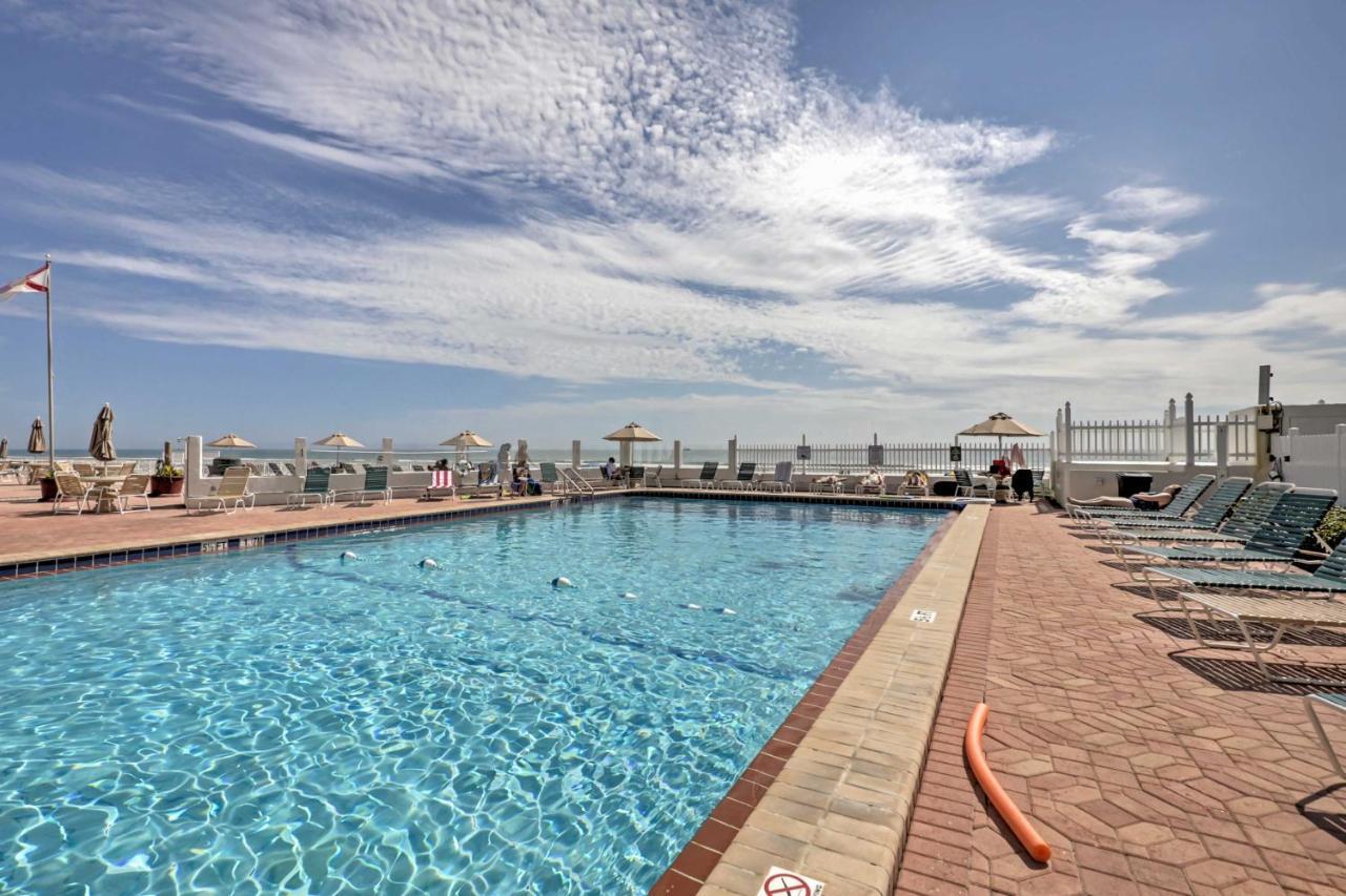 Daytona Beach Studio With Oceanfront Balcony And Pool! Luaran gambar