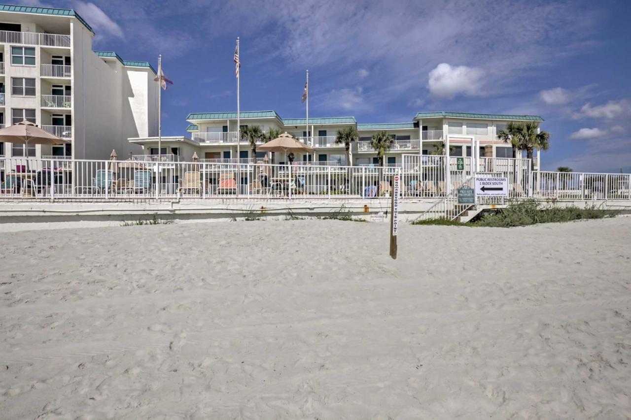 Daytona Beach Studio With Oceanfront Balcony And Pool! Luaran gambar